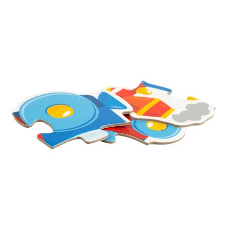 Контурный пазл Baby Toys "Транспорт" 5 карт. 15 элементов KOR-04118