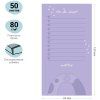 Блок для записей (To Do list) MESHU "Meow power" 8 x 15 см 50л. на склейке RE-MS_46565