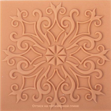Текстурный лист CRAFT&CLAY 90 x 90 мм №30 Майолика TSN-30