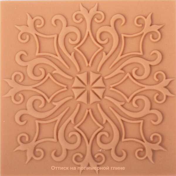 Текстурный лист CRAFT&CLAY 90 x 90 мм №30 Майолика TSN-30