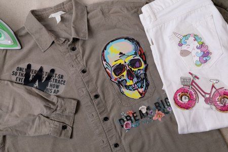 Термотрансфер GAMMA №01 1 шт 9 х 13 см "Nice day" M-014