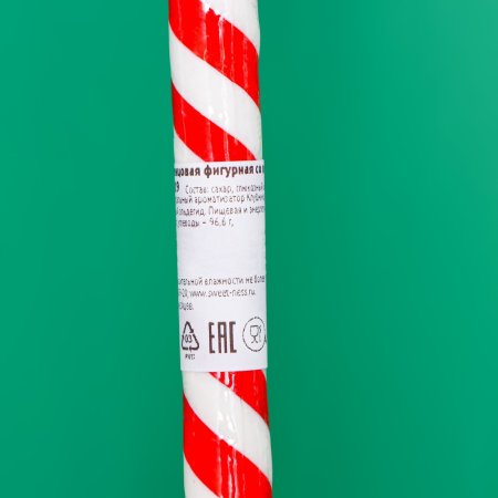 Карамель леденцовая "Трость клубника" 27 г /Sweet Ness Россия/ SIM-10050887