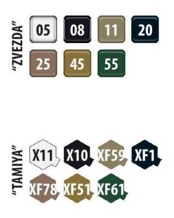 Сборная модель: Российский основной боевой танк Т-72Б3, З-5071