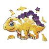 Деревянный пазл Woodlandtoys "Динозавры" RE-147104