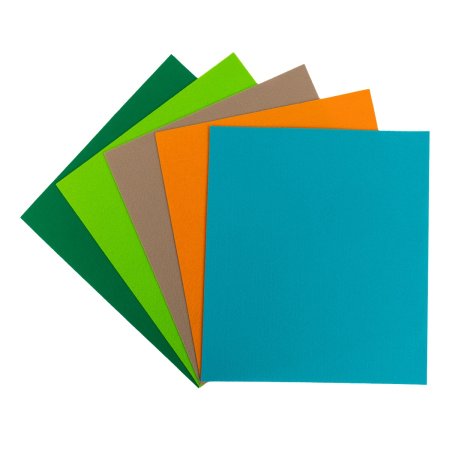 Набор фетра GAMMA Premium 1.2 мм 5 шт 27 х 30 ± 2 см ассорти №2 FKS12-27/30-2