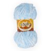 Пряжа ADELIA Sofia 100% полиэстер 1 х 50 г 90 ± 6 м №03 голубой/белый ADE-SOF-03