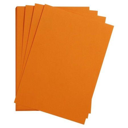 Бумага цветная CLAIREFONTAINE Maya 120 г/м2 A4 1 л, бледно-оранжевый (pale orange) RH-97366C