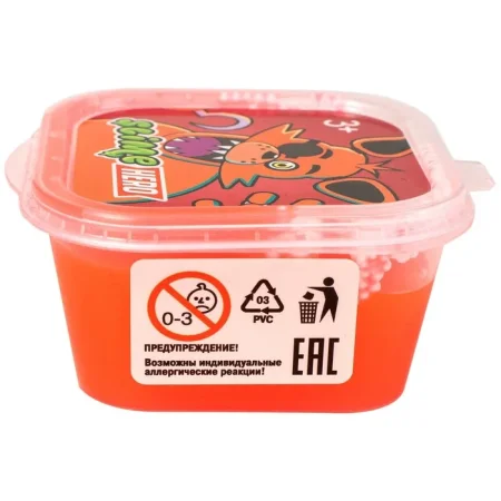 Слайм Slime "Hero. Роботы" Лис, красный, 3+ AS-SLM277