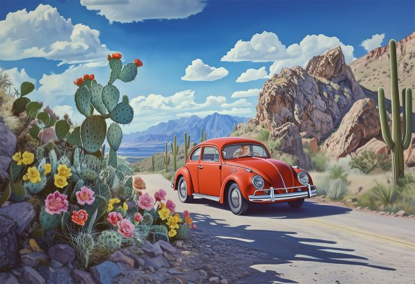 Пазл 1500 элементов ФРЕЯ "Бескрайние прерии" PZL-1500/40