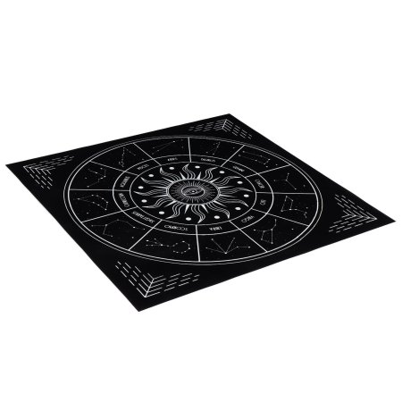 Скатерть для гадания бархатная "Звездный путь" 50 x 50 см, 16+ SIM-7583445