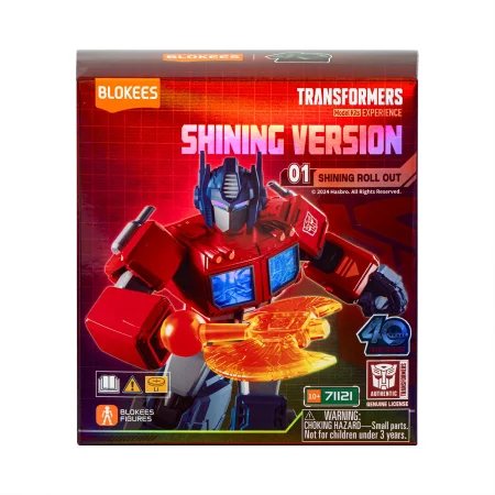 Блокис. Конструктор Трансформеры Shining Roll Out в асс. ТМ Blokees ROS-67319