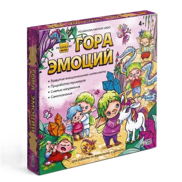 Игра психологическая "Гора эмоций" 113 карт, 4+ SIM-10754914 Игра психологическая "Гора эмоций" 113 карт, 4+ SIM-10754914