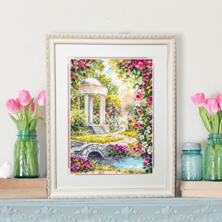 Набор для вышивания "Чудесная Игла" Чудесный сад 20 х 28 см ЧИ-110-066