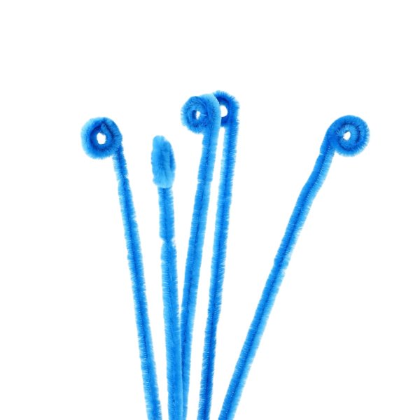 Проволока синельная 0.6 x 30 см 50 шт бирюзовый SIM-7875802