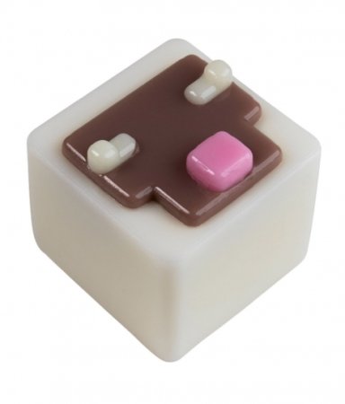 Игрушка-сквиш "ТапМи. Кубики" белый AS-SQ009