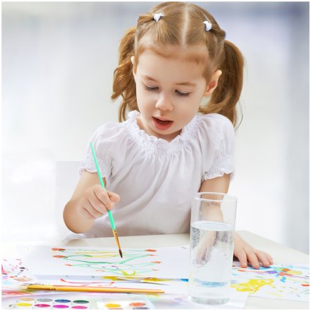 Набор кистей Мульти-Пульти 15 шт пони, круглые № 1, 2, 2, 3, 4, 5, плоские № 1/2, 1/4, 4, щетина, круглые № 1, 3, 5, плоские № 1/2, 4, 8, блистер RE-SB_37591