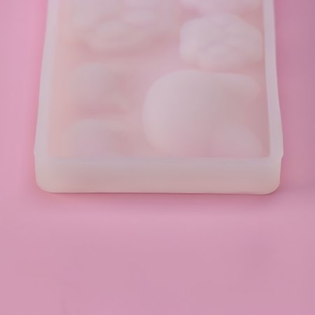 Молд силикон "Котик" 7.7 x 0.7 x 5 см прозрачный SIM-5553901