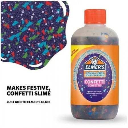 Активатор для слаймов Elmers "Magic Liquid. Конфетти" 245 г RE-2109495