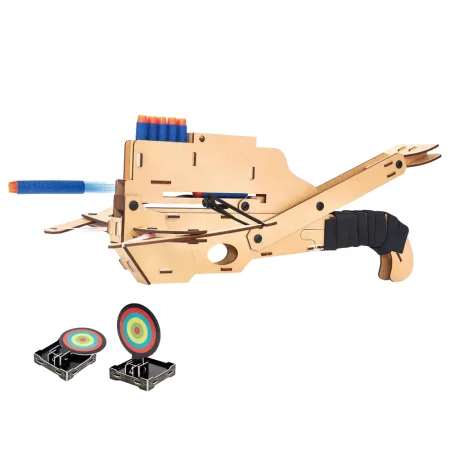Набор для сборки CubicFun STEM National Geographic Арбалет для стрельбы дротиками UT-DS1110h