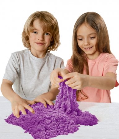 Кинетический песок "Космический песок" 1 кг фиолетовый AS-K009