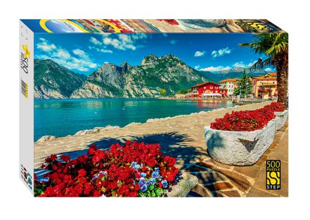 Пазл Step Puzzle 500 "Озеро Гарда, Италия" STP-91071