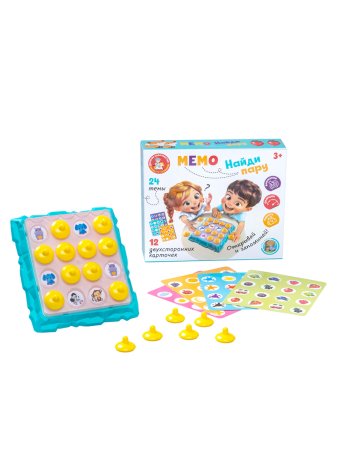 Настольная игра: Десятое королевство "Мемо. Найди пару" KOR-70065