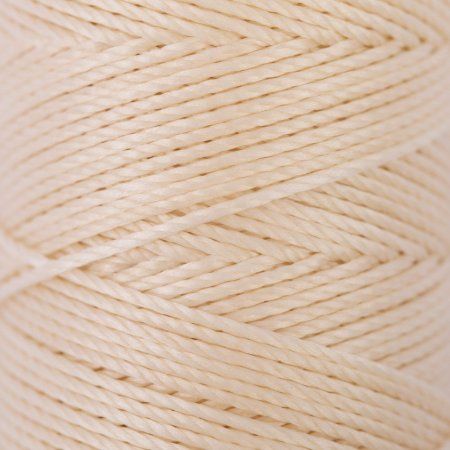 Нитки для кожи вощёные кручёные (полиэстер) "Промысел" 0.45 мм 40 м № 006 суровый LC-005-006