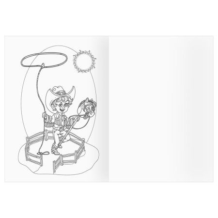 Раскраска А4 ТРИ СОВЫ "Мальчишки-герои" 8 стр. RE-РА4_56224