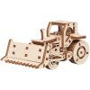 Конструктор деревянный ТРИ СОВЫ "Бульдозер" 11 x 4.2 x 4.5 см, 58 деталей, пакет с еврослотом RE-ДКНС010