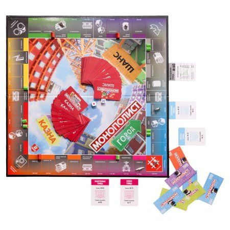 Настольная игра: Десятое королевство "Монополист. Город" картонная коробка RE-4945