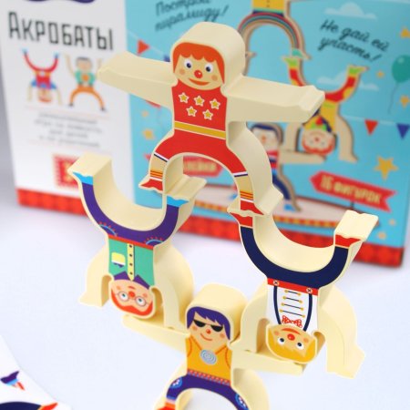 Настольная игра: Baby Toys "Акробаты", 16 элементов KOR-04331