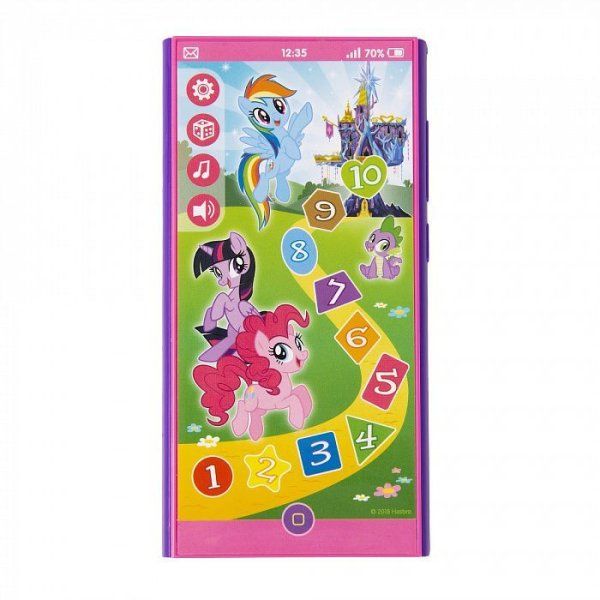 Мой маленький пони. Игрушечный телефон, свет, звук. ТМ MLP ROS-36363