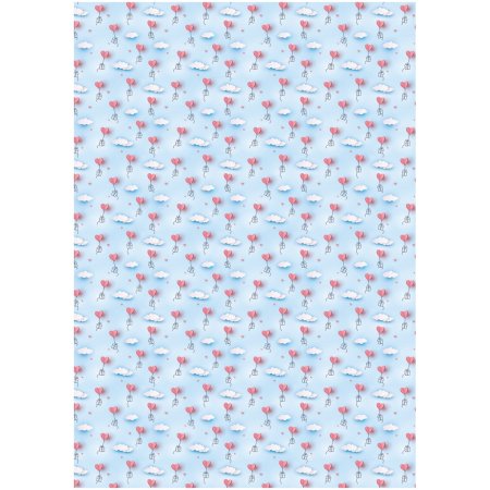 Упаковочная бумага глянцевая MESHU "День Рождения" 1л. 70 x 100 см 80 г/м2, ассорти, 5 дизайнов RE-MS_53490