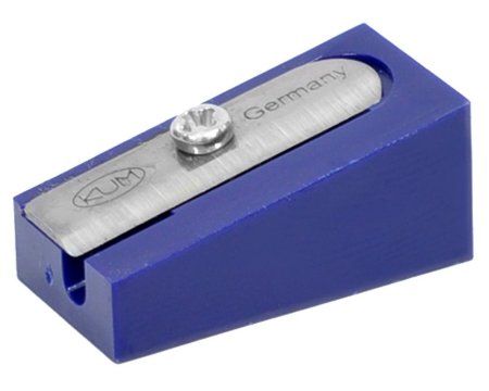 Точилка KUM 100-K K1 Pop, 1 отверстие, клиновидная, пластиковая, ассорти KUM-1010121