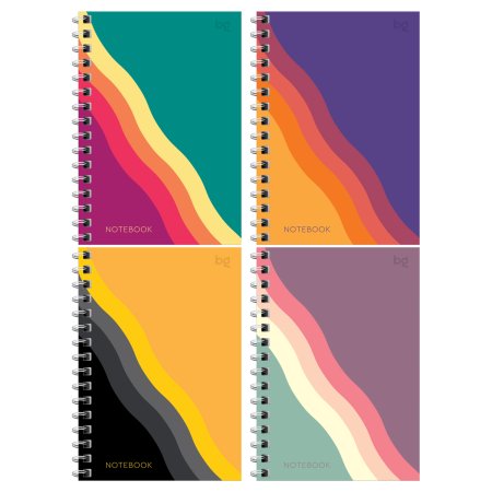 Записная книжка А6 120л. BG "Bright wave" на гребне RE-ЗК6гр120-12789 Записная книжка А6 120л. BG "Bright wave" на гребне RE-ЗК6гр120-12789