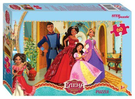 Пазл Step Puzzle 60 "Disney. Елена - принцесса Авалора" RE-81204