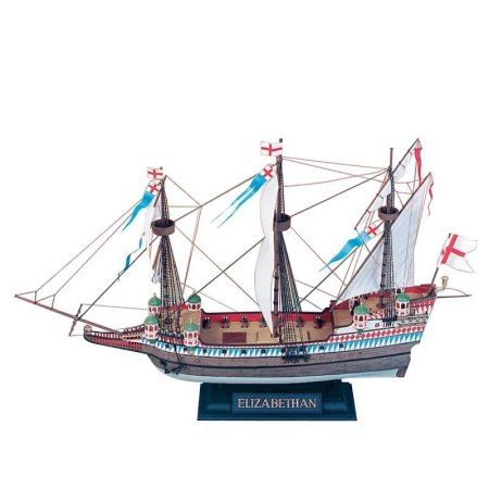 Сборная модель: Галеон "Элизабет", подарочный набор, З-9001ПН Сборная модель: Галеон "Элизабет", подарочный набор, З-9001ПН