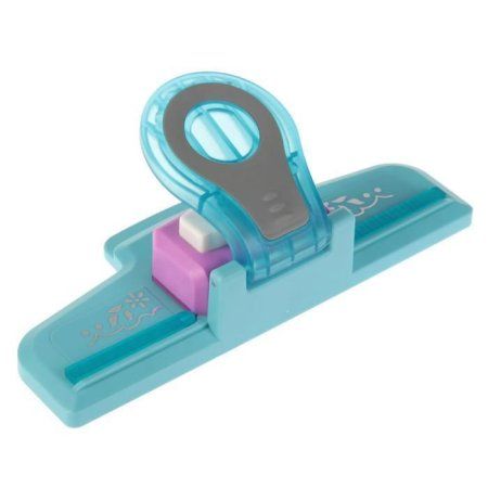 Дырокол фигурный для края вырубка 6.5 х 2.7 см "Цветок" 5 х 12 х 8.6 см МИКС 1123069