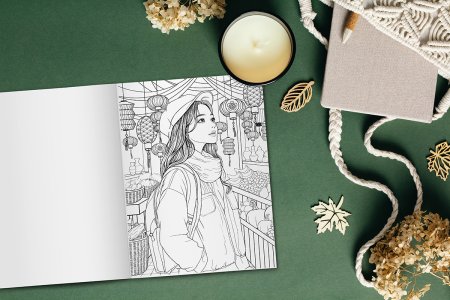 Раскраска-антистресс ФРЕЯ "Истории из дневника Бин Вон" 21 x 29.7 см FCP-07 Раскраска-антистресс ФРЕЯ "Истории из дневника Бин Вон" 21 x 29.7 см FCP-07