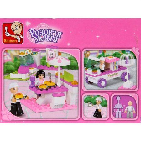 Конструктор Розовая мечта "Пикник" 102 детали SIM-9300383