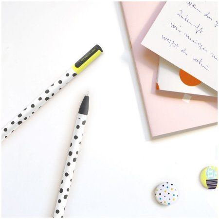 Ручка шариковая Greenwich Line "Contrast scandy" синяя, 0.7 мм, игольчатый стержень, софт-тач RE-GL_25217