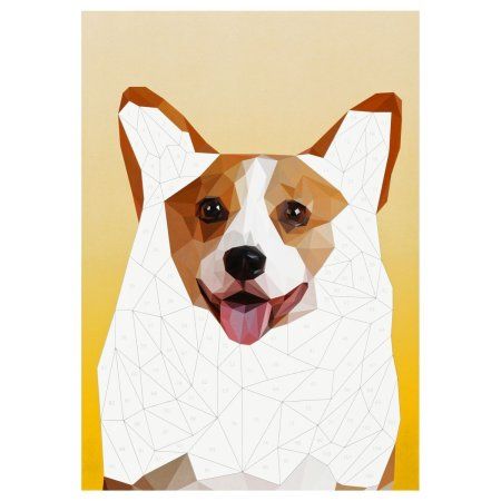 Аппликация наклейками ТРИ СОВЫ "Собаки" А4, 2 основы, картонный конверт RE-АПн_51039