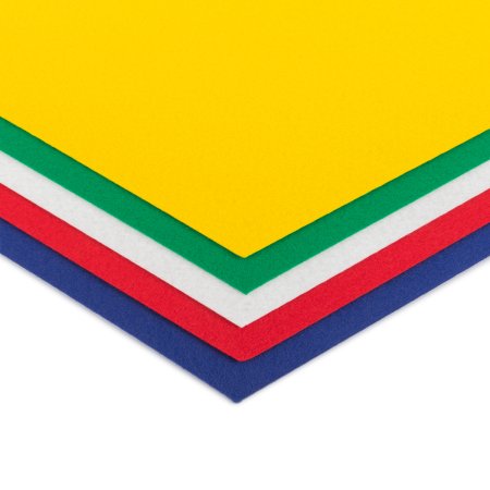Набор фетра GAMMA Premium 1.2 мм 5 шт 27 х 30 см Яркий праздник FKS12-27/30-YAP