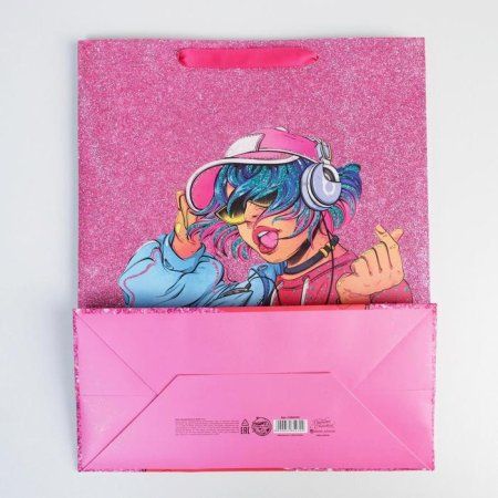 Пакет ламинированный вертикальный "Девчуля" M 26 x 32 x 12 см SIM-5285470