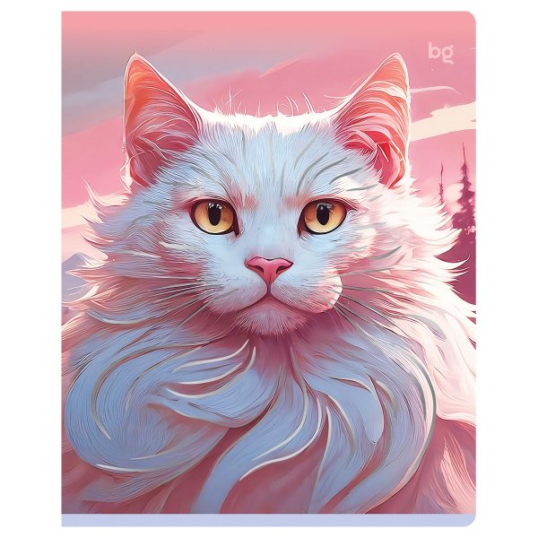 Тетрадь 48л. A5 клетка BG "Нежность" soft-touch ламинация, тиснение фольгой RE-Т5ск48_лс_тф_61405