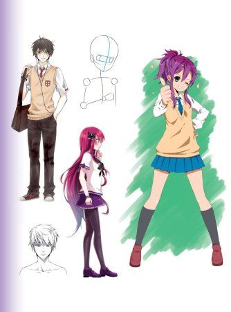 Книга: Учимся рисовать персонажей аниме за 5 минут. Простые пошаговые уроки для создания неповторимых героев за короткое время EKS-640675