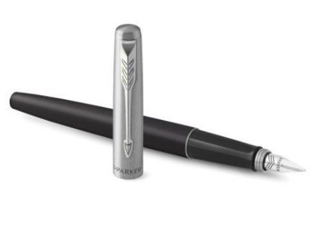 Ручка перьевая PARKER Jotter Bond Street Black CT 1.0 мм, подарочная упаковка RE-2030947