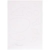 Цветная пористая резина (фоамиран) ArtSpace А4 5л. 5цв. 2 мм, плюшевая RE-Фа4_37726