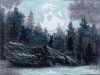 Кристальная (алмазная) мозаика ФРЕЯ на подрамнике "Загадочный лес" 40 х 30 см ALPD-067 Кристальная (алмазная) мозаика ФРЕЯ на подрамнике "Загадочный лес" 40 х 30 см ALPD-067