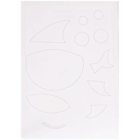 Цветная пористая резина (фоамиран) ArtSpace А4 5л. 5цв. 2 мм, плюшевая RE-Фа4_37726